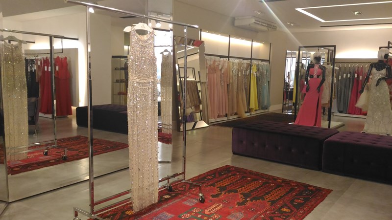 Setor de vestidos de luxo - Bless Import