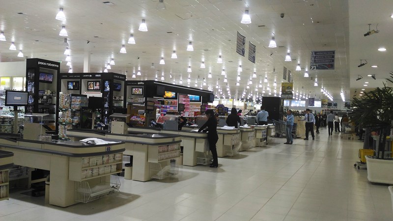 Interior do Shopping China