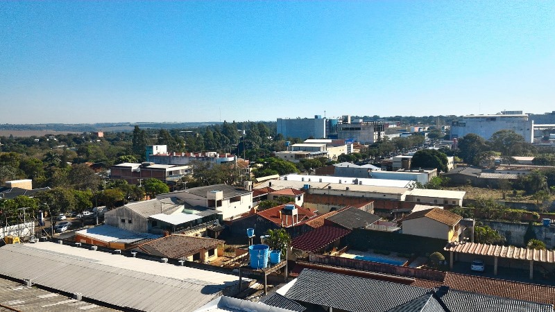 Cidade vista de cima pelo mirante do Shopping Queen Anne