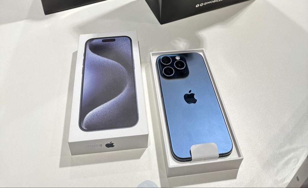 novo iPhone 15 Pro