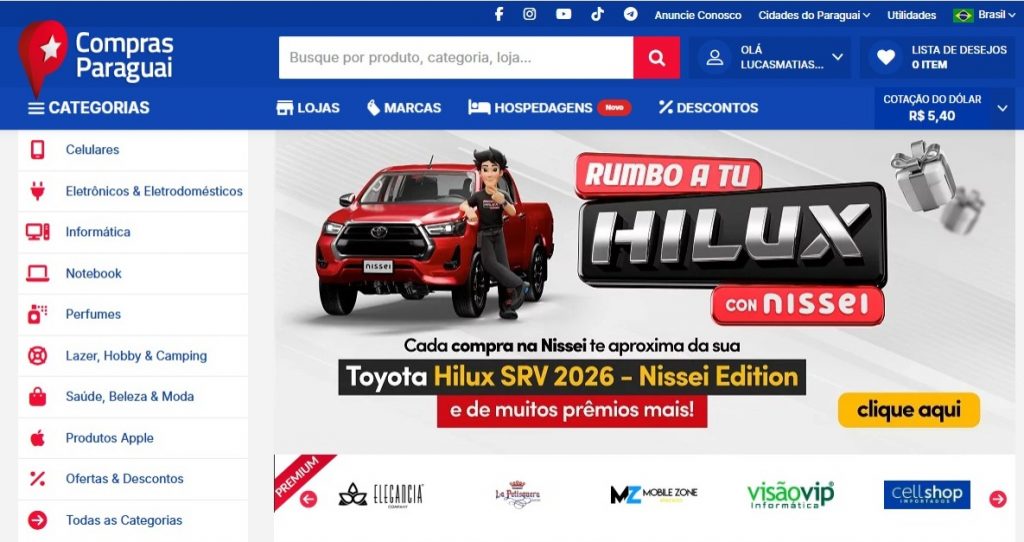Compras Paraguai